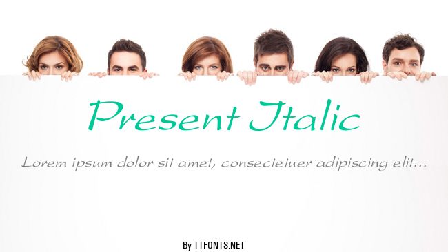 Present Italic example